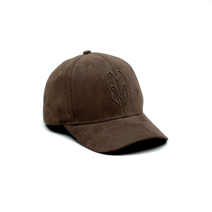 HEAD GEAR COFFEE SUPER SUEDE CURVED VISOR CAP