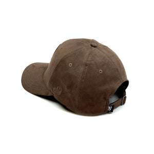 HEAD GEAR COFFEE SUPER SUEDE CURVED VISOR CAP