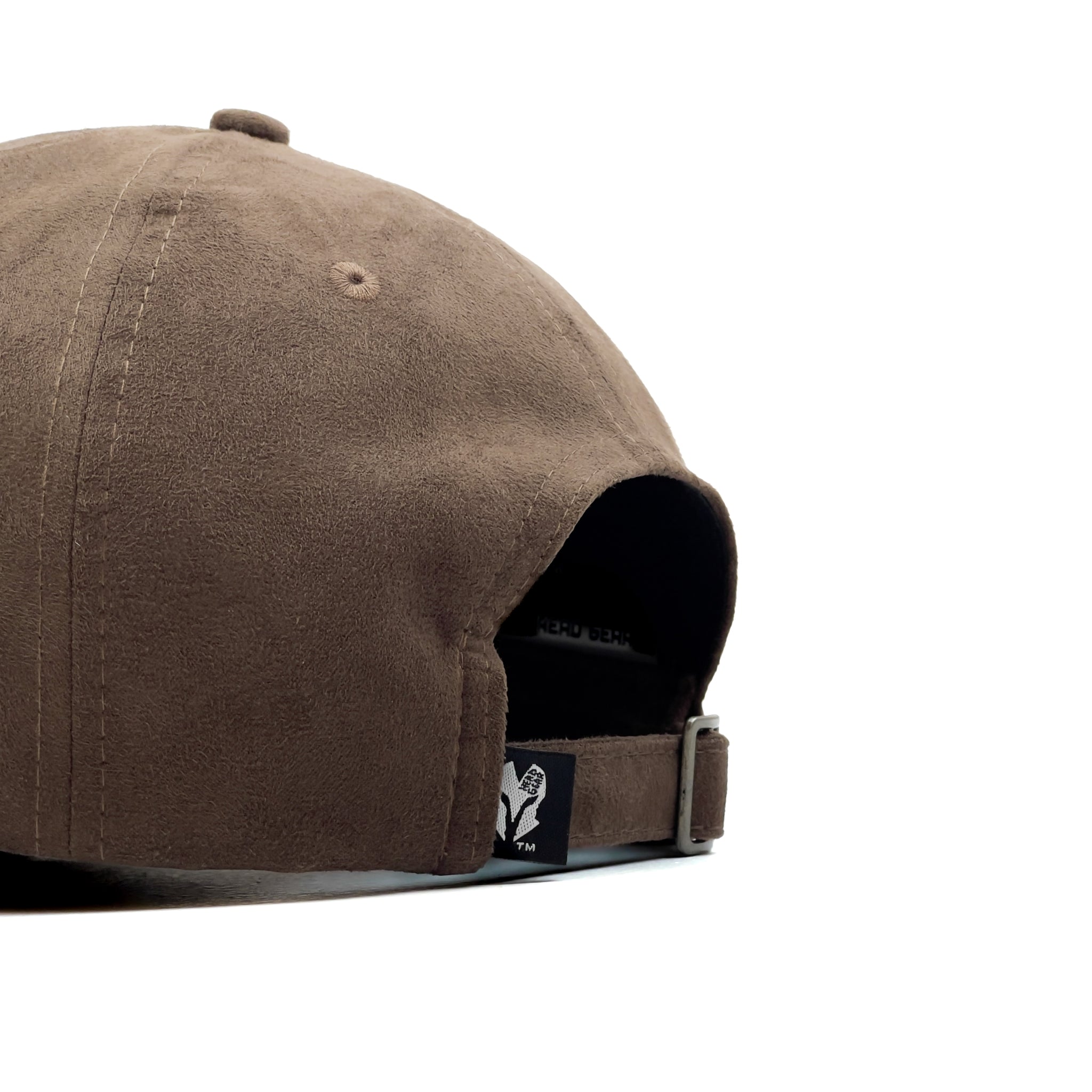 HEAD GEAR COFFEE SUPER SUEDE CURVED VISOR CAP