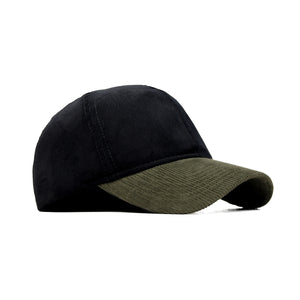 HEAD GEAR BLACK OLIVE DUAL TONE CORD CAP