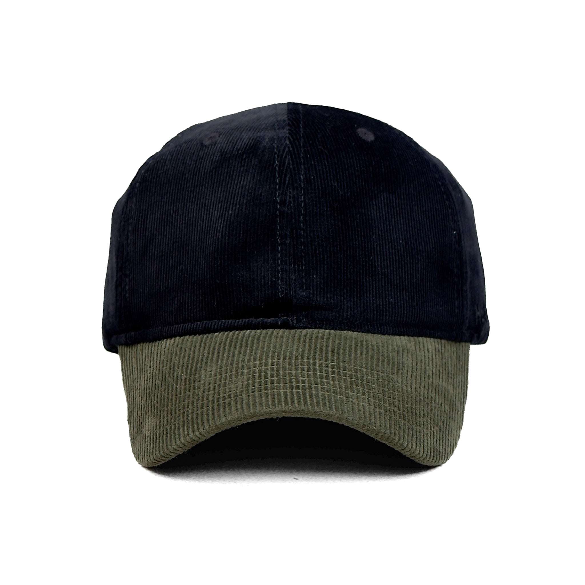 HEAD GEAR BLACK OLIVE DUAL TONE CORD CAP