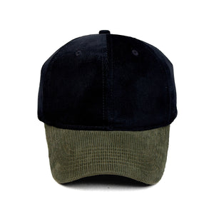 HEAD GEAR BLACK OLIVE DUAL TONE CORD CAP