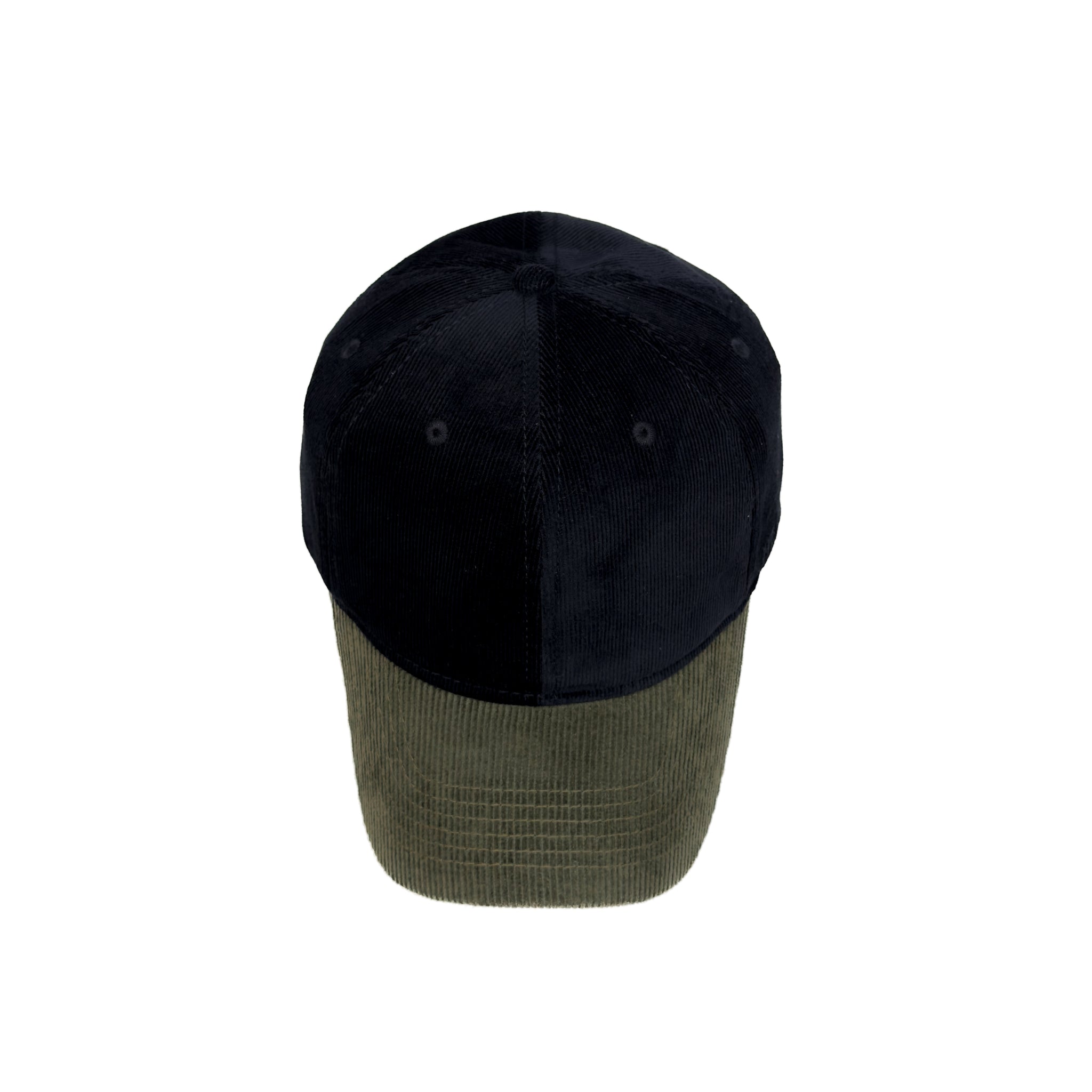 HEAD GEAR BLACK OLIVE DUAL TONE CORD CAP