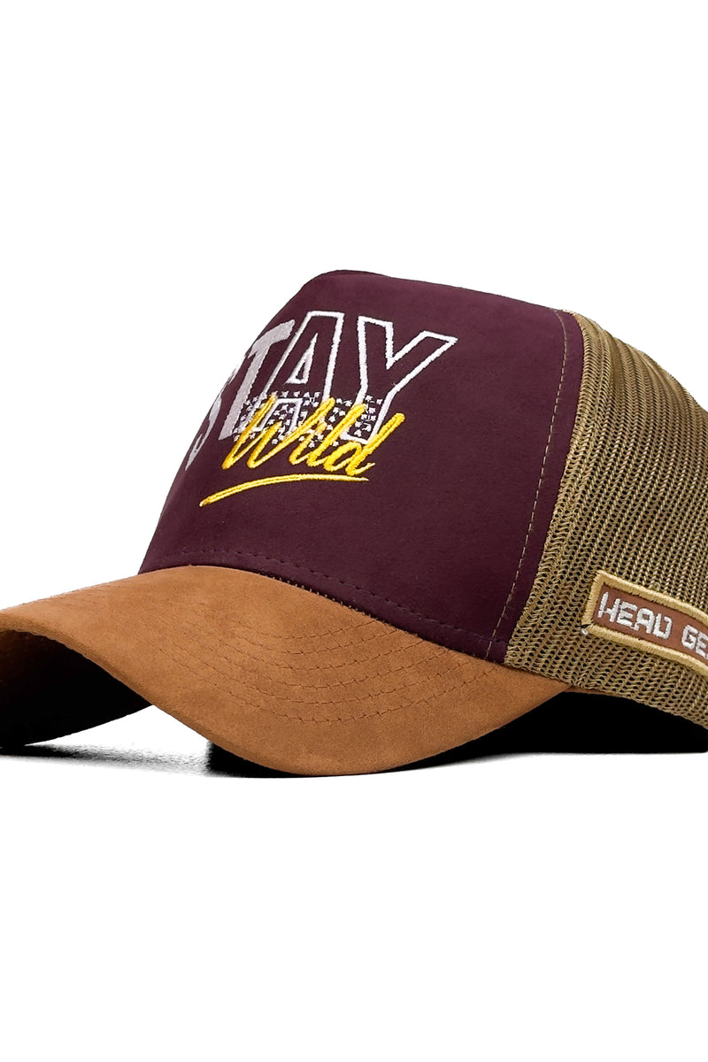 HEAD GEAR STAY WILD TRUCKER CAP