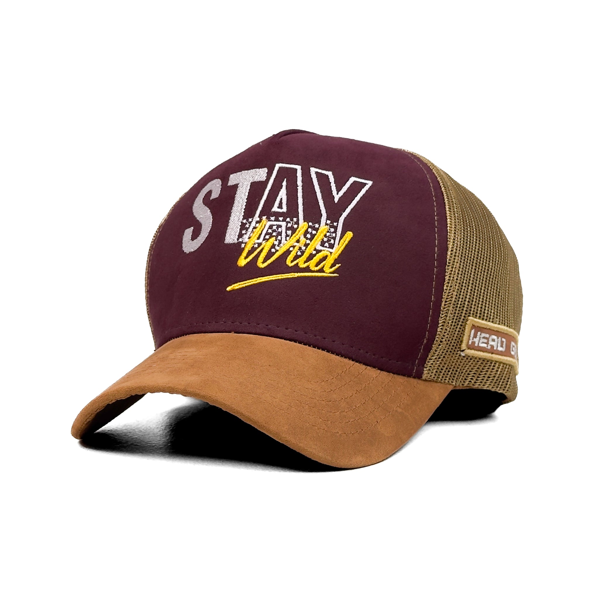 HEAD GEAR STAY WILD TRUCKER CAP