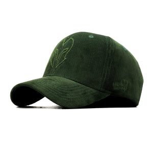 HEAD GEAR FOREST GREEN SUPER CORD CAP