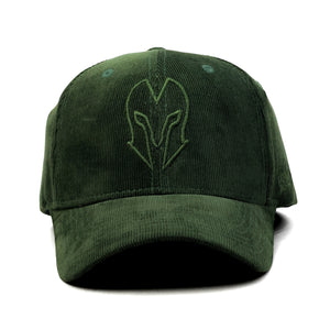 HEAD GEAR FOREST GREEN SUPER CORD CAP