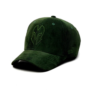 HEAD GEAR FOREST GREEN SUPER CORD CAP