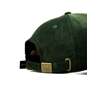 HEAD GEAR FOREST GREEN SUPER CORD CAP