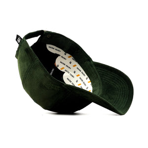 HEAD GEAR FOREST GREEN SUPER CORD CAP