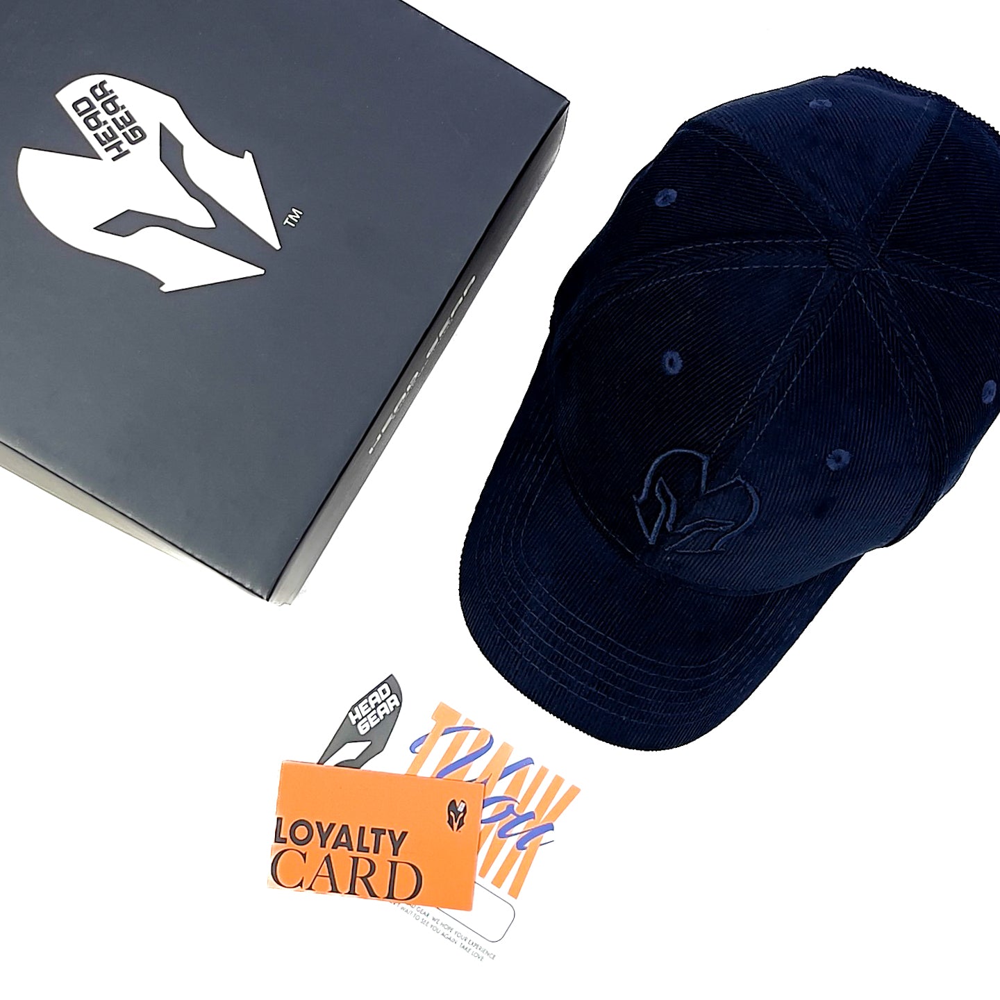 HEAD GEAR MIDNIGHT NAVY SUPER CORD CAP