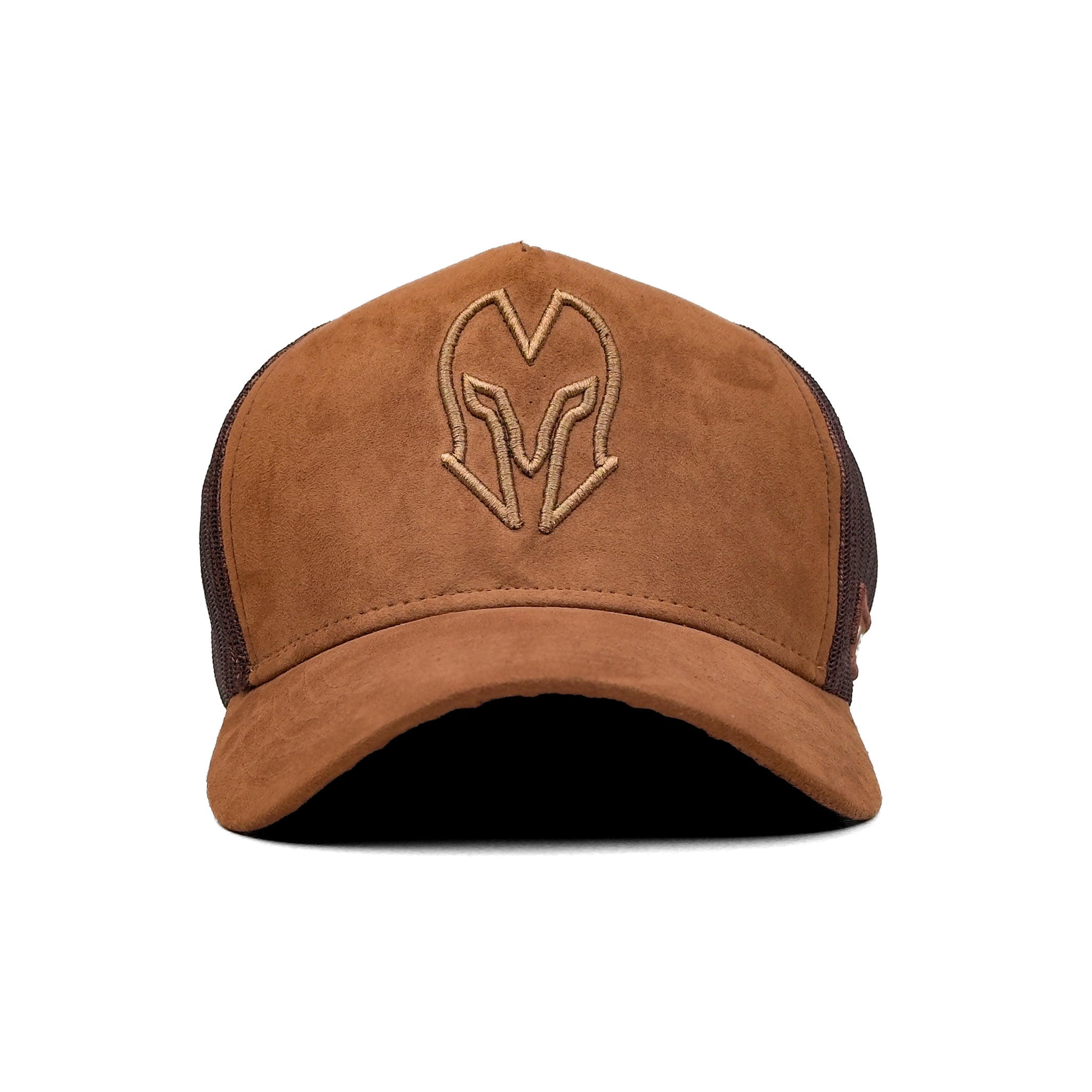 HEAD GEAR CHOCOLATE SUPER SUEDE TRUCKER CAP