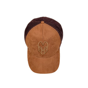 HEAD GEAR CHOCOLATE SUPER SUEDE TRUCKER CAP