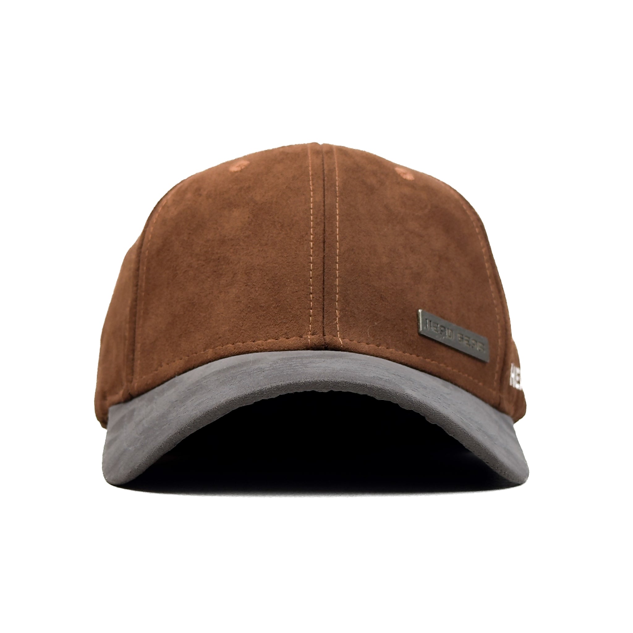 HEAD GEAR CHOCOLATE GREY DUAL TONE RUSTIC METAL CAP