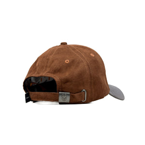 HEAD GEAR CHOCOLATE GREY DUAL TONE RUSTIC METAL CAP