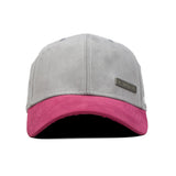 HEAD GEAR GREY PINK DUAL TONE RUSTIC METAL CAP