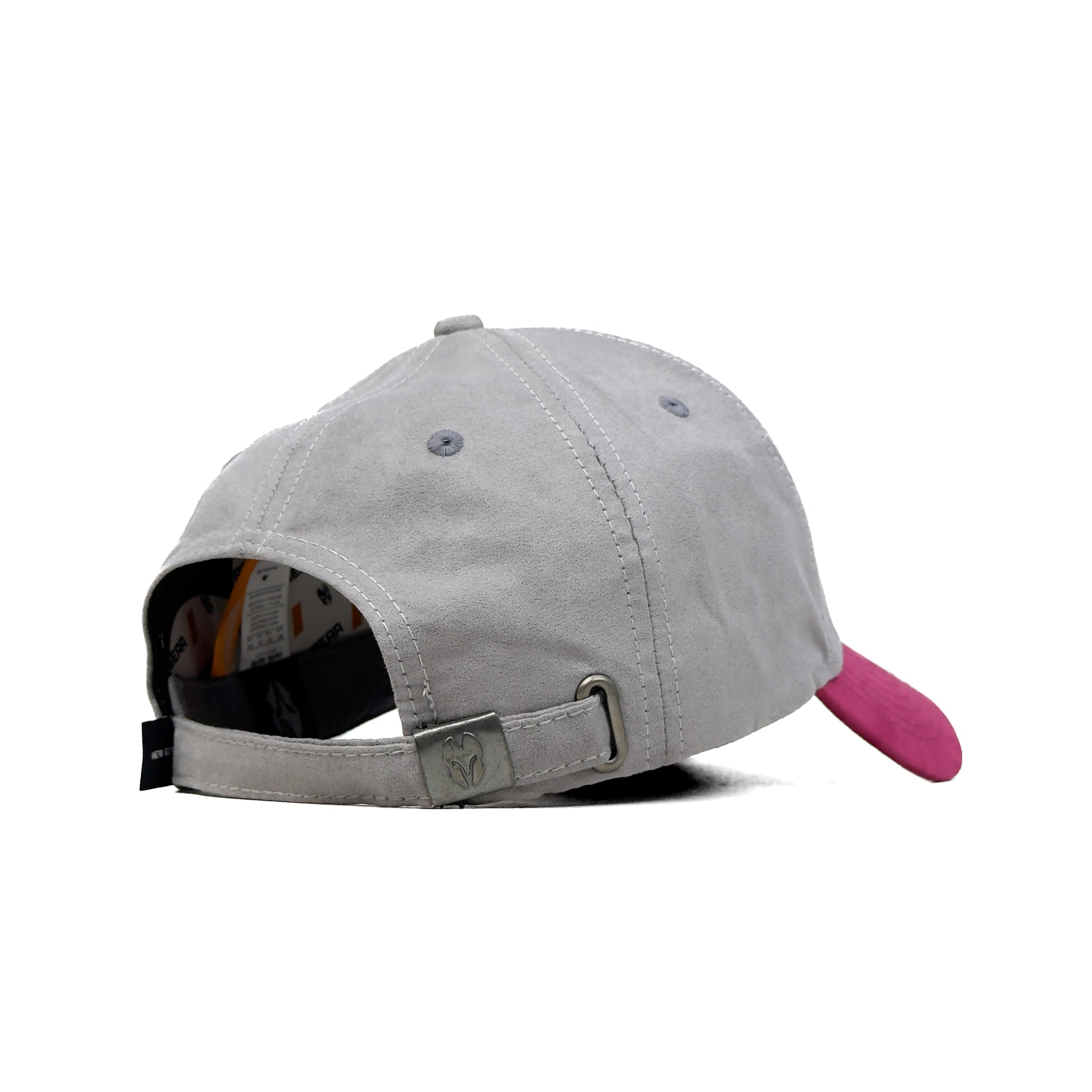 HEAD GEAR GREY PINK DUAL TONE RUSTIC METAL CAP