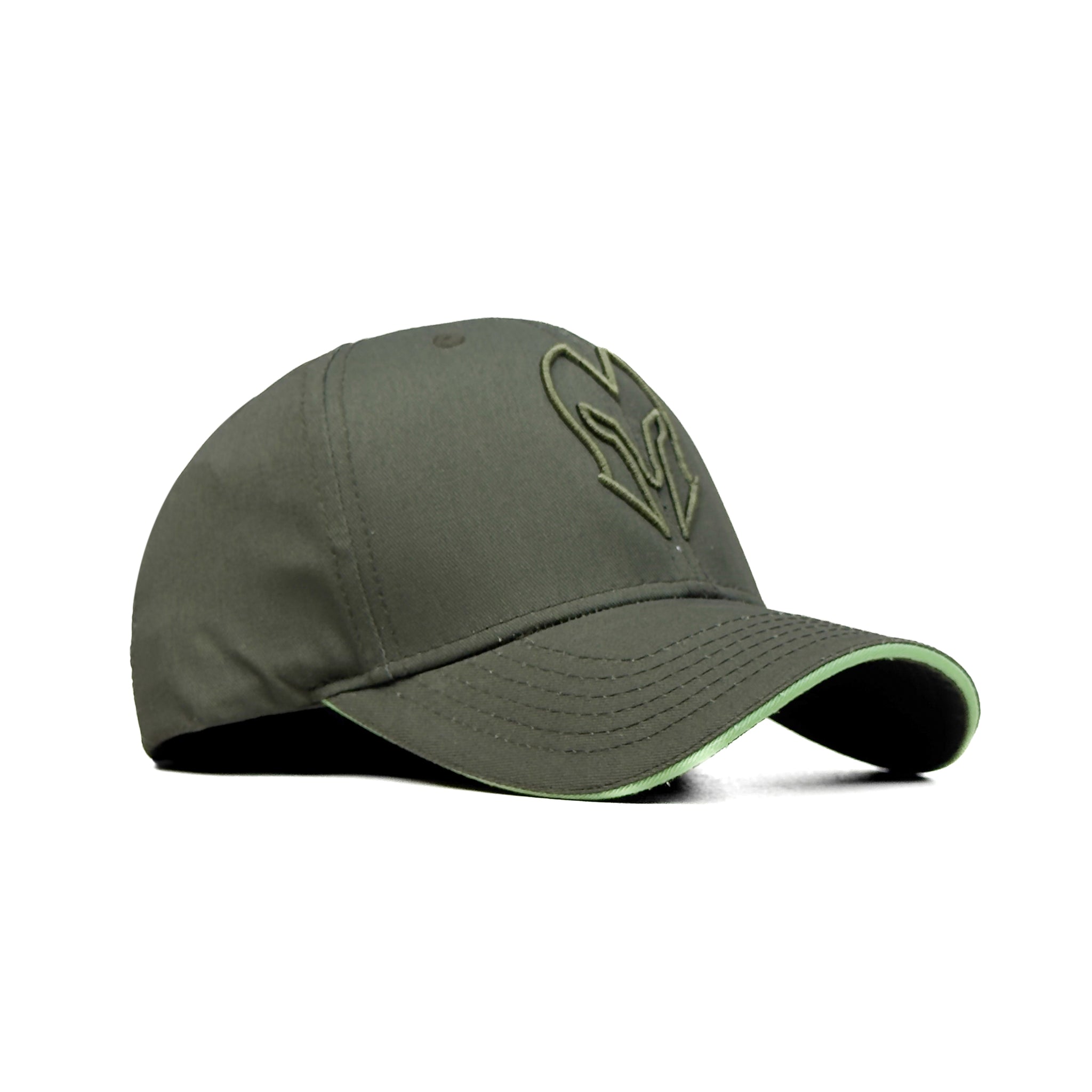 HEAD GEAR MILITARY GREEN SUPER TWILL SANDWICH CAP