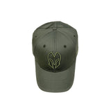 HEAD GEAR MILITARY GREEN SUPER TWILL SANDWICH CAP