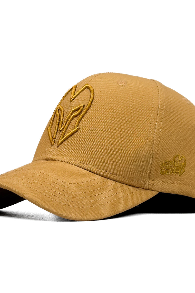 HEAD GEAR BROWN SUPER TWILL CAP