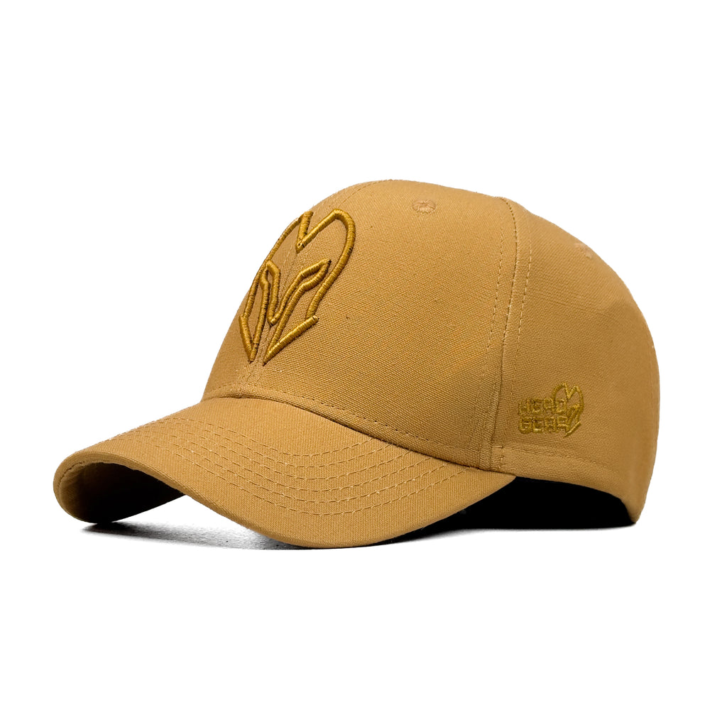 HEAD GEAR BROWN SUPER TWILL CAP