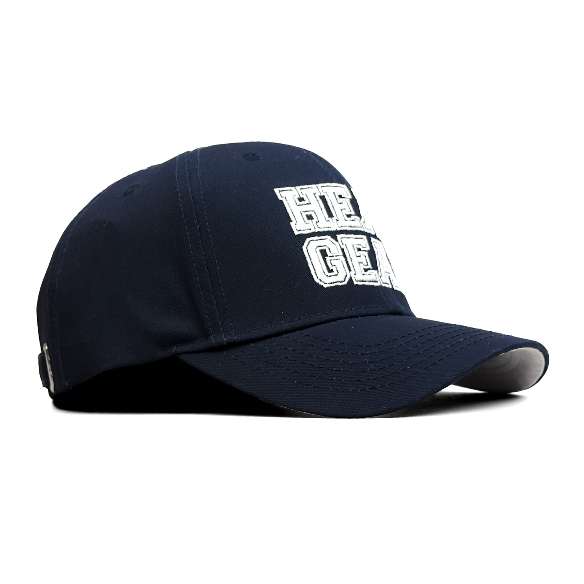 HEAD GEAR NAVY BLUE COLLEGE CAP