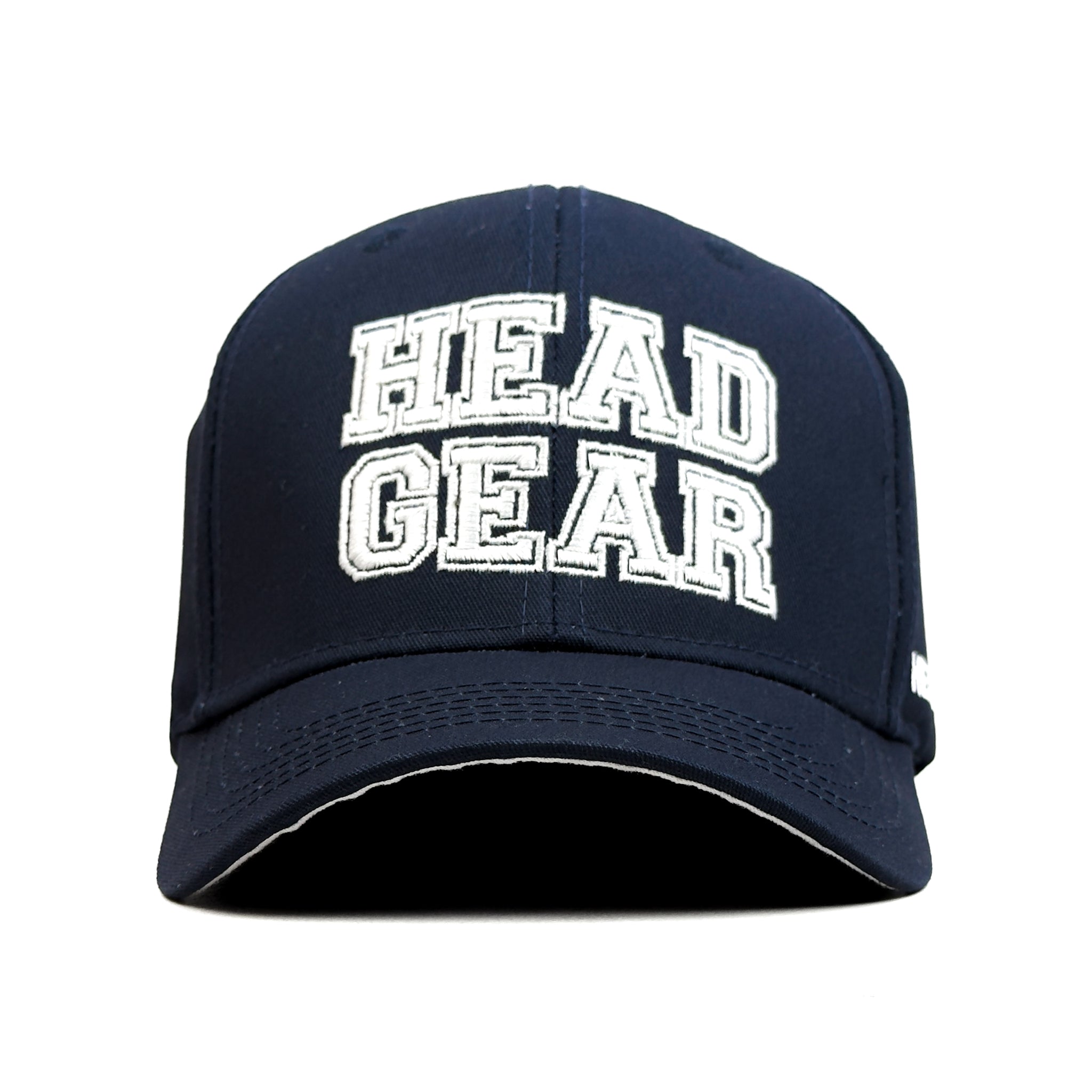 HEAD GEAR NAVY BLUE COLLEGE CAP