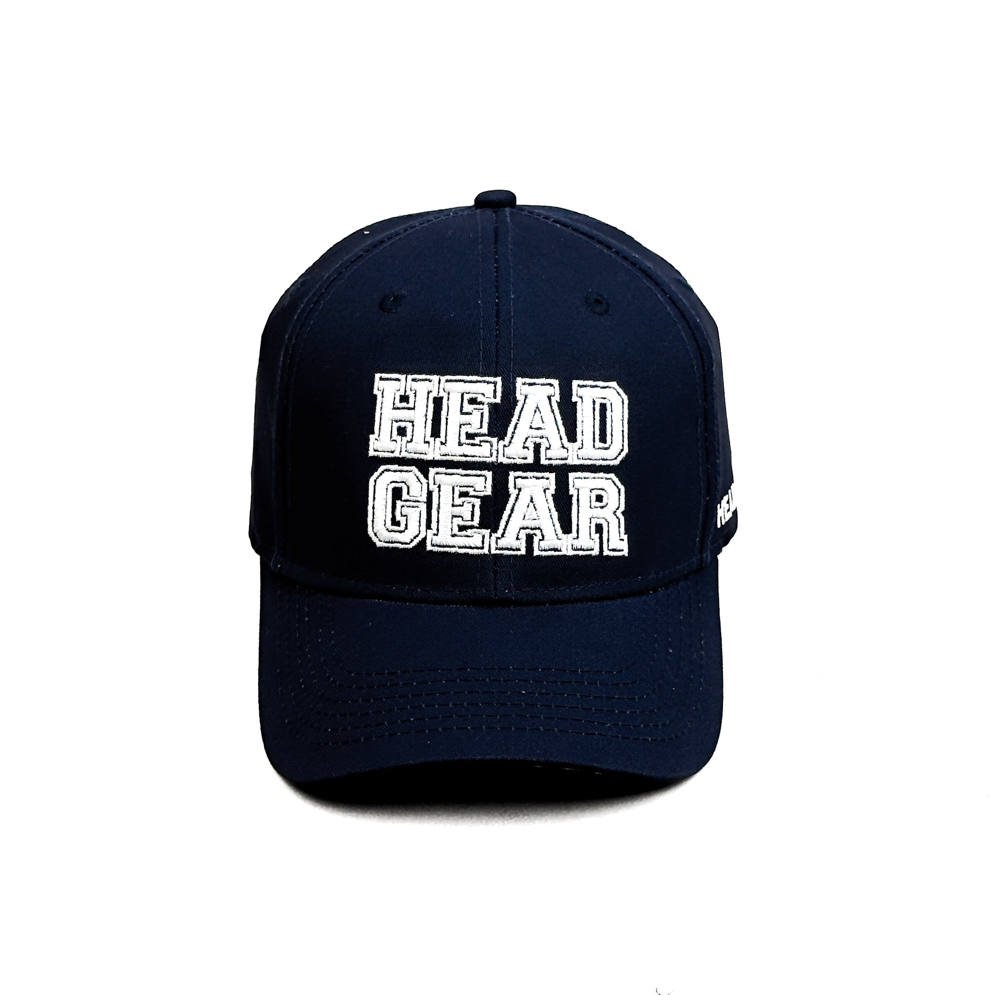 HEAD GEAR NAVY BLUE COLLEGE CAP