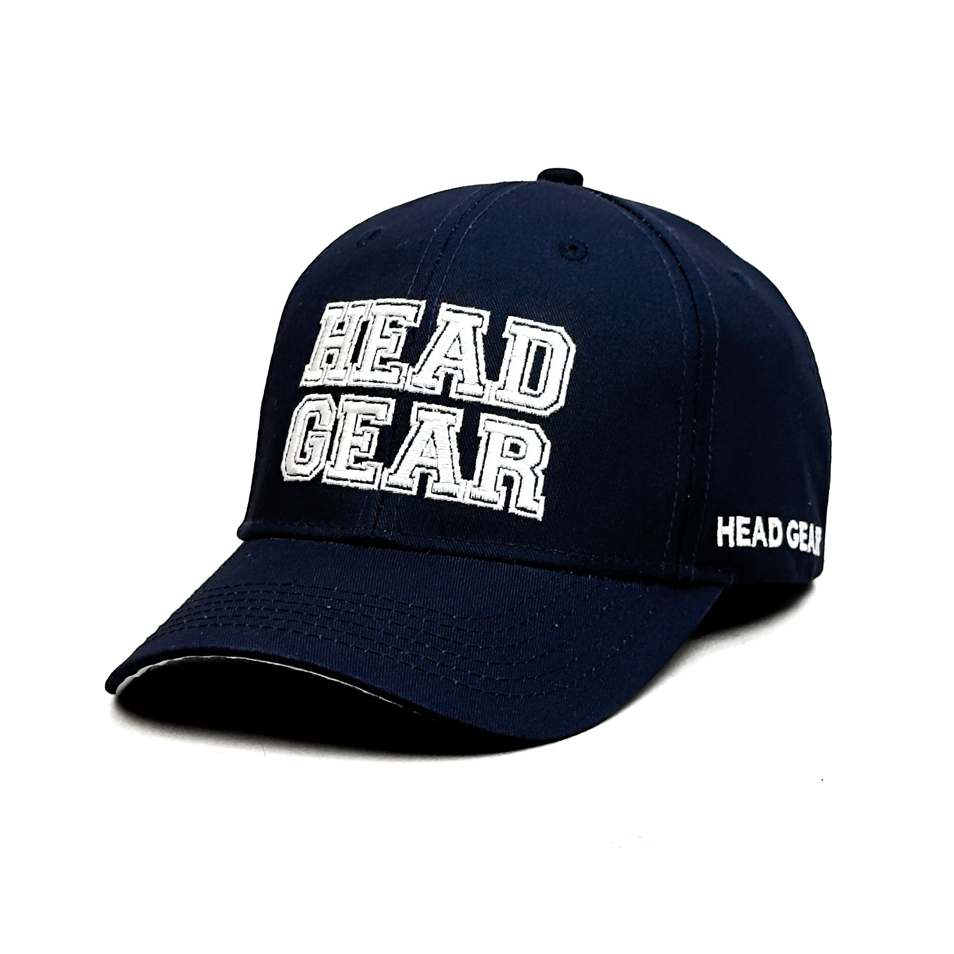 HEAD GEAR NAVY BLUE COLLEGE CAP