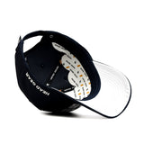 HEAD GEAR NAVY BLUE COLLEGE CAP