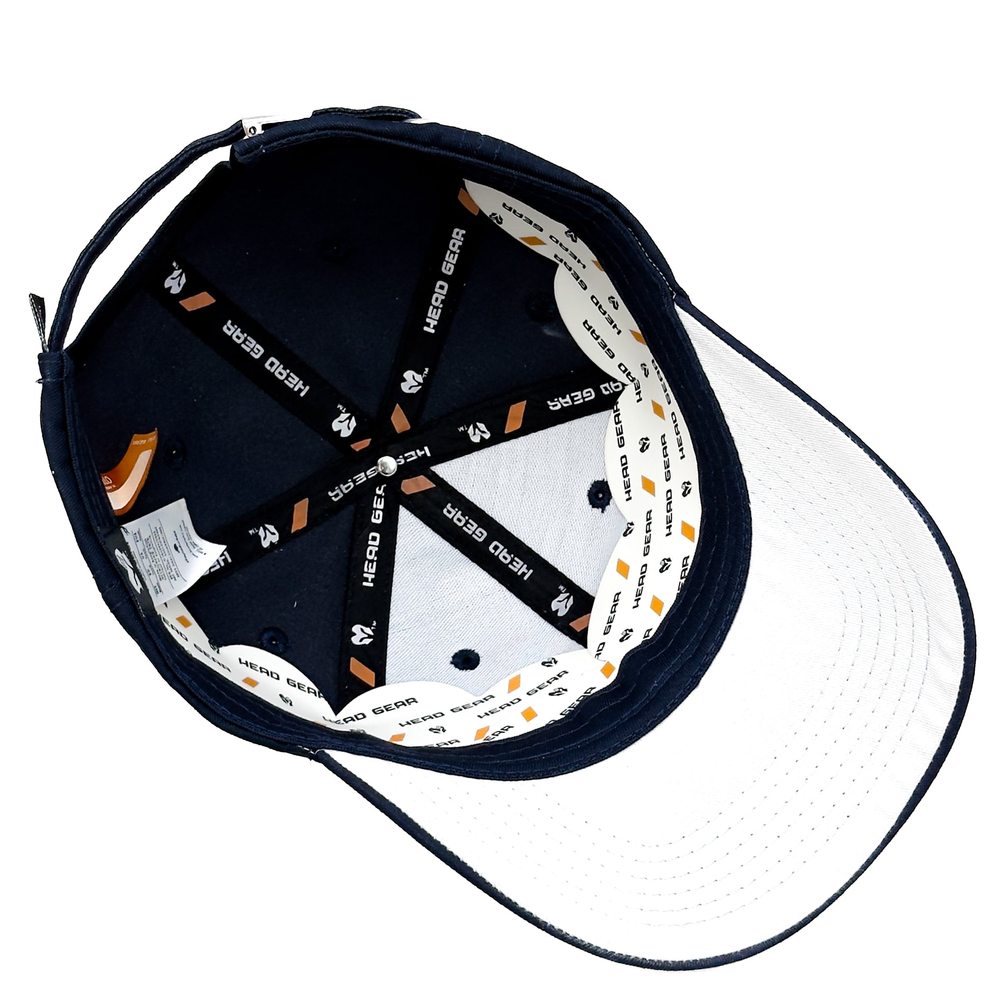 HEAD GEAR NAVY BLUE COLLEGE CAP