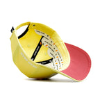HEAD GEAR LIGHT YELLOW COLLEGE CAP
