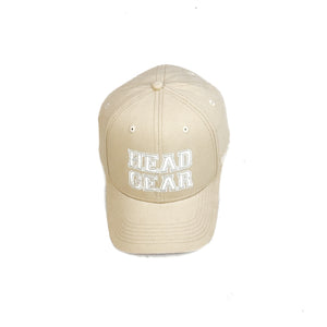 HEAD GEAR CREAME COLLEGE CAP