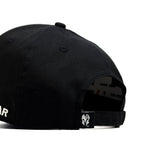 HEAD GEAR BLACK COLLEGE CAP
