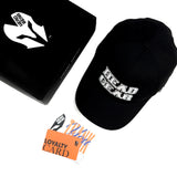 HEAD GEAR BLACK COLLEGE CAP