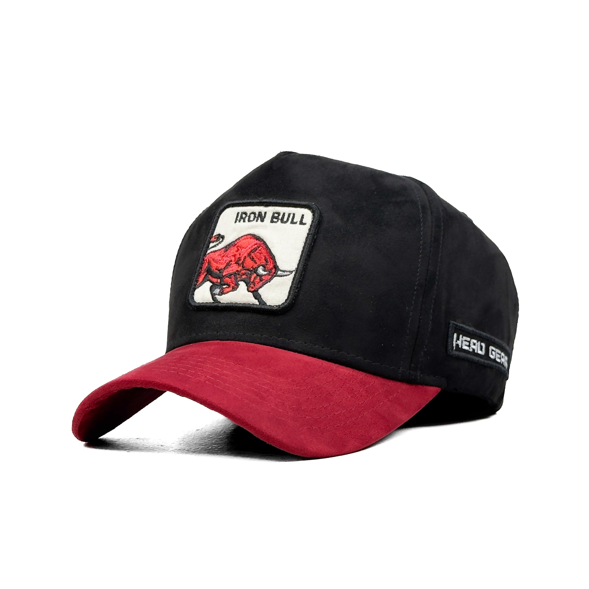 HEAD GEAR IRON BULL 3D PATCH PREMIUM HIGH CROWN CAP