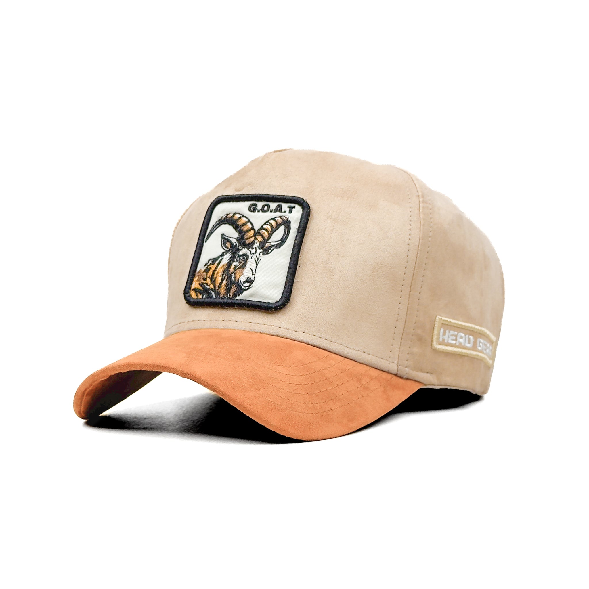 HEAD GEAR G.O.A.T 3D PATCH PREMIUM HIGH CROWN CAP