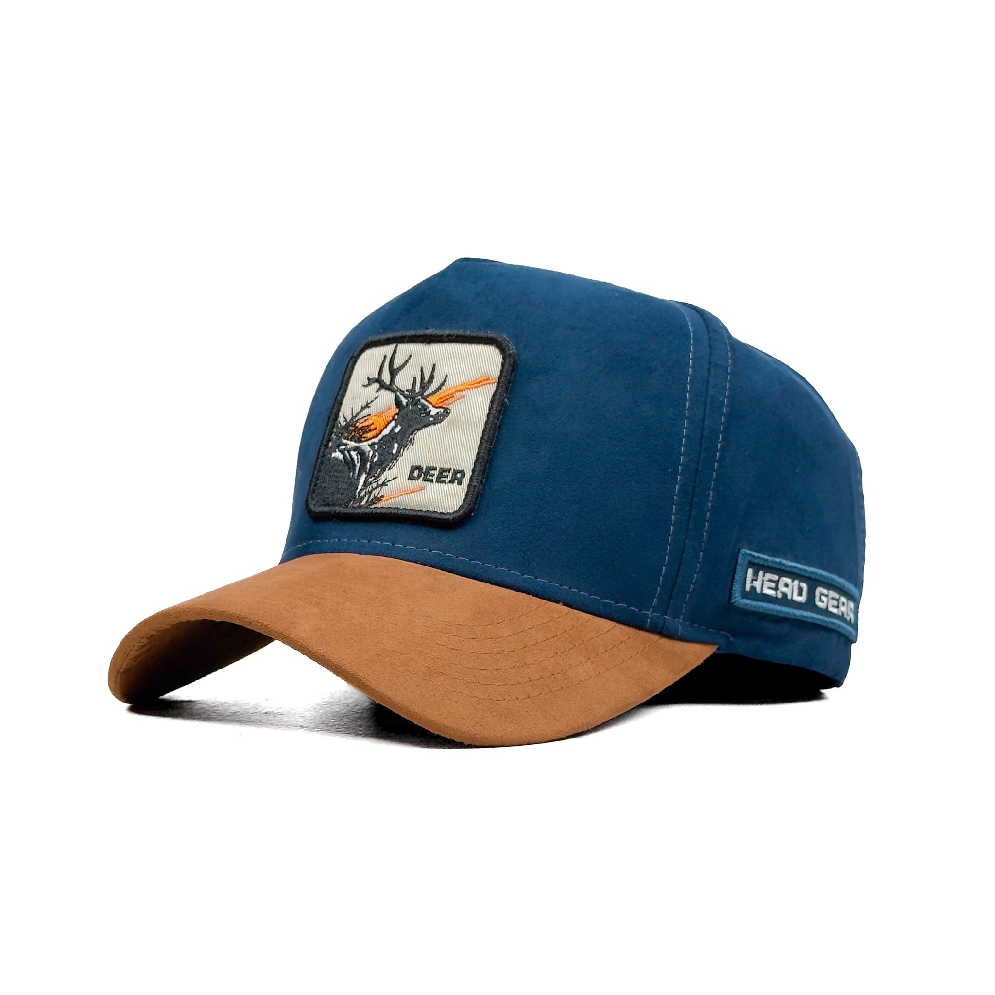 HEAD GEAR DEER IRON 3D PATCH PREMIUM HIGH CROWN CAP