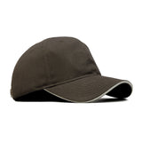 HEAD GEAR COFFEE WITH GREY SANDWICH CAP