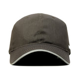 HEAD GEAR COFFEE WITH GREY SANDWICH CAP