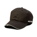 HEAD GEAR COFFEE WITH GREY SANDWICH CAP