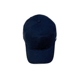 HEAD GEAR NAVY BLUE WITH BROWN SANDWICH CAP
