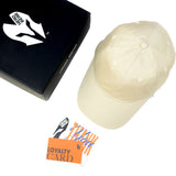 HEAD GEAR CREAM WITH OLIVE SANDWICH CAP