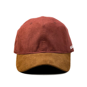 HEAD GEAR BURN RED BROWN DUAL TONE CAP