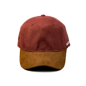 HEAD GEAR BURN RED BROWN DUAL TONE CAP