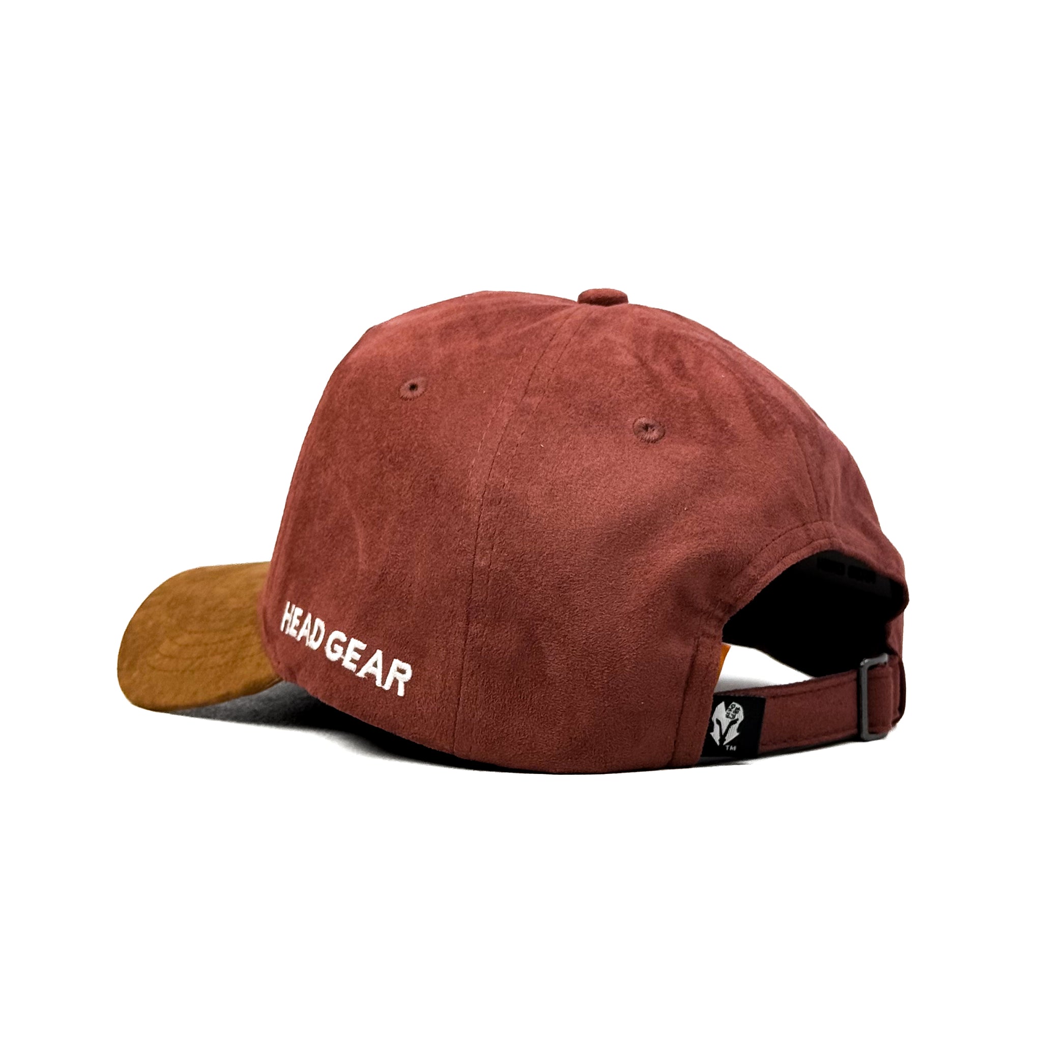 HEAD GEAR BURN RED BROWN DUAL TONE CAP