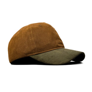 HEAD GEAR BROWN OLIVE DUAL TONE CAP