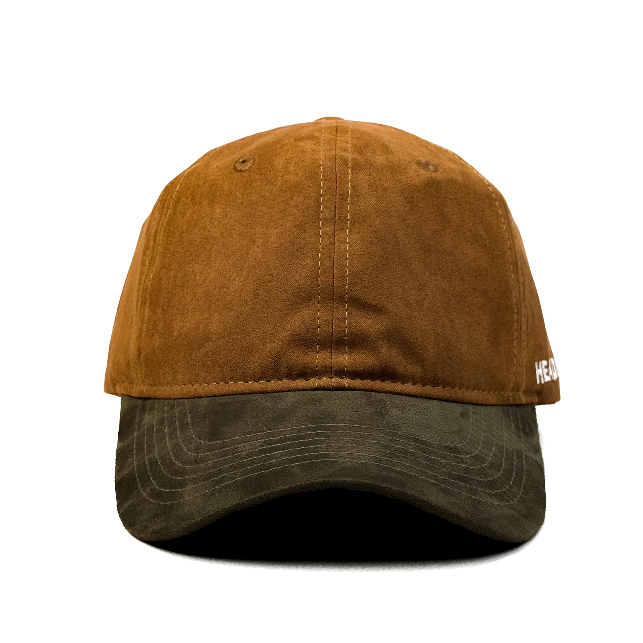 HEAD GEAR BROWN OLIVE DUAL TONE CAP