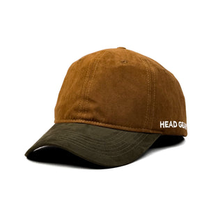 HEAD GEAR BROWN OLIVE DUAL TONE CAP