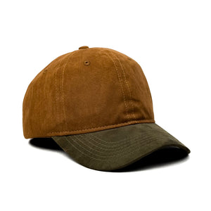 HEAD GEAR BROWN OLIVE DUAL TONE CAP